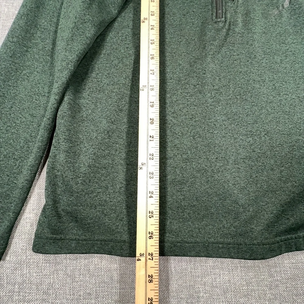 Eddie Bauer First Ascent Pullover Mens Tall Medium 1/4 Zip Fleece Lightweight